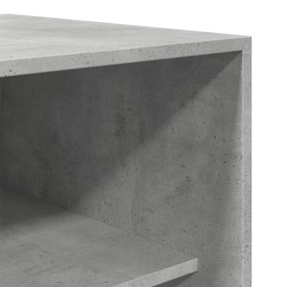 Armadio Grigio Cemento 50x50x200 cm in Legno Multistrato | homemem39