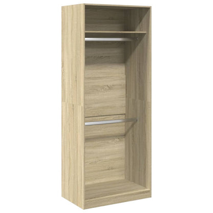 Armadio Rovere Sonoma 80x50x200 cm in Legno Multistrato - homemem39