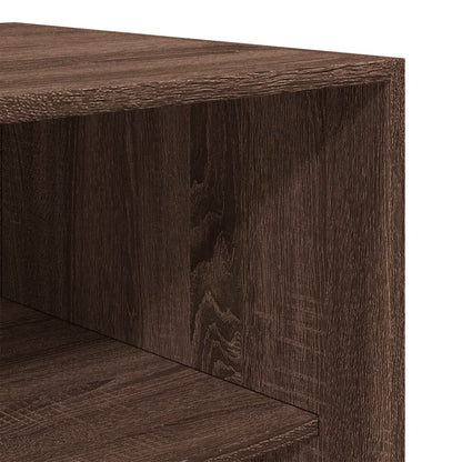 Armadio Rovere Marrone 80x50x200 cm in Legno Multistrato - homemem39