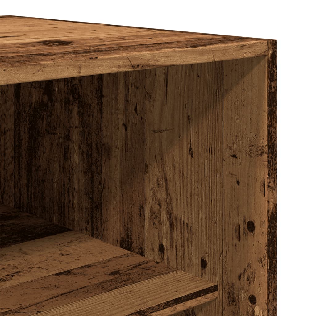 Armadio Legno Antico 80x50x200 cm in Legno Multistrato - homemem39