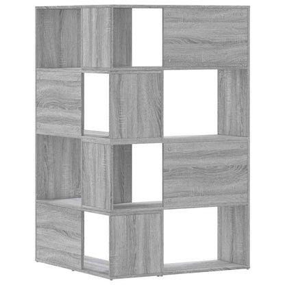 Libreria a 4 Ripiani Grigio Sonoma 85x85x140 cm in Truciolare | homemem39