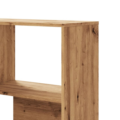 Libreria 4 Ripiani Rovere Artigianale 85x85x140 cm Truciolare | homemem39