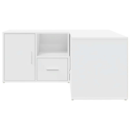 Mobile Angolare Bianco 160x40x45 cm in Truciolato - homemem39