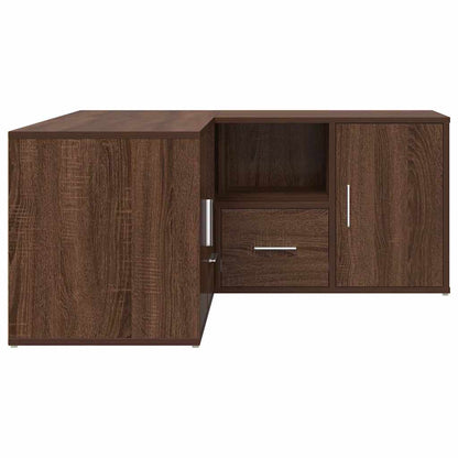 Mobile Angolare Rovere Marrone 160x40x45 cm in Truciolato - homemem39
