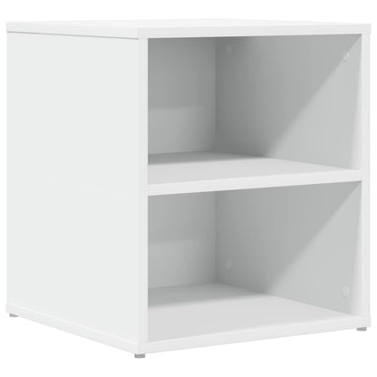 Mobile Angolare Bianco 200x40x45 cm in Truciolato - homemem39