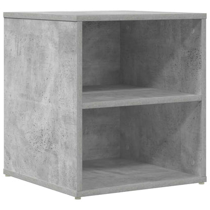 Mobile Angolare Grigio Cemento 200x40x45 cm in Truciolato - homemem39