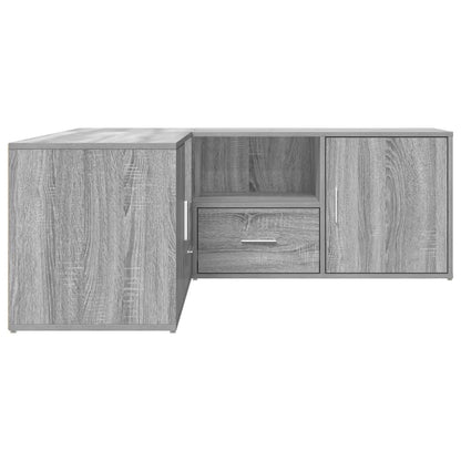 Mobile Angolare Grigio Sonoma 200x40x45cm in Truciolato - homemem39