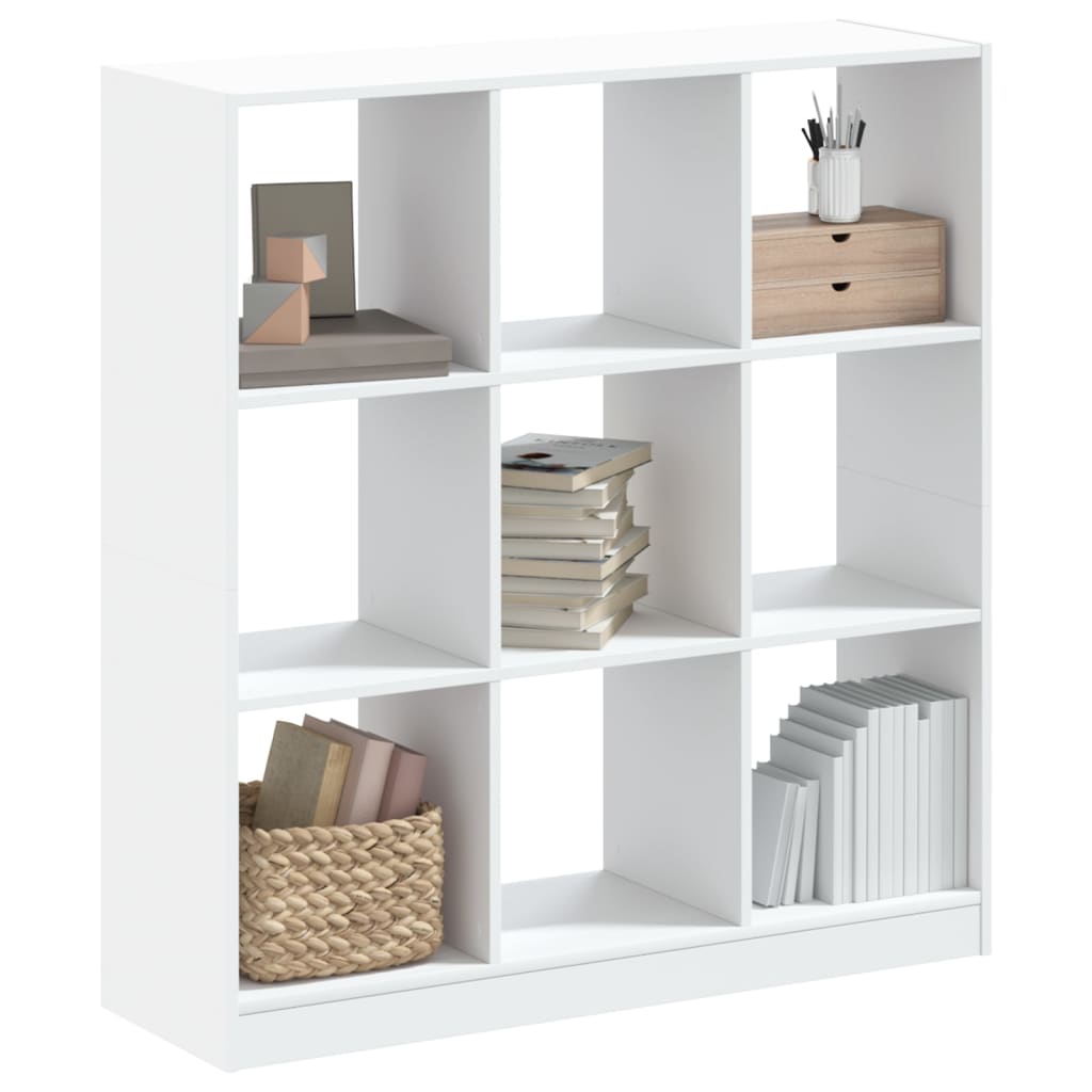 Libreria Bianca 102x32x108 cm in Truciolato | homemem39