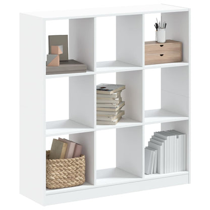 Libreria Bianca 102x32x108 cm in Truciolato | homemem39