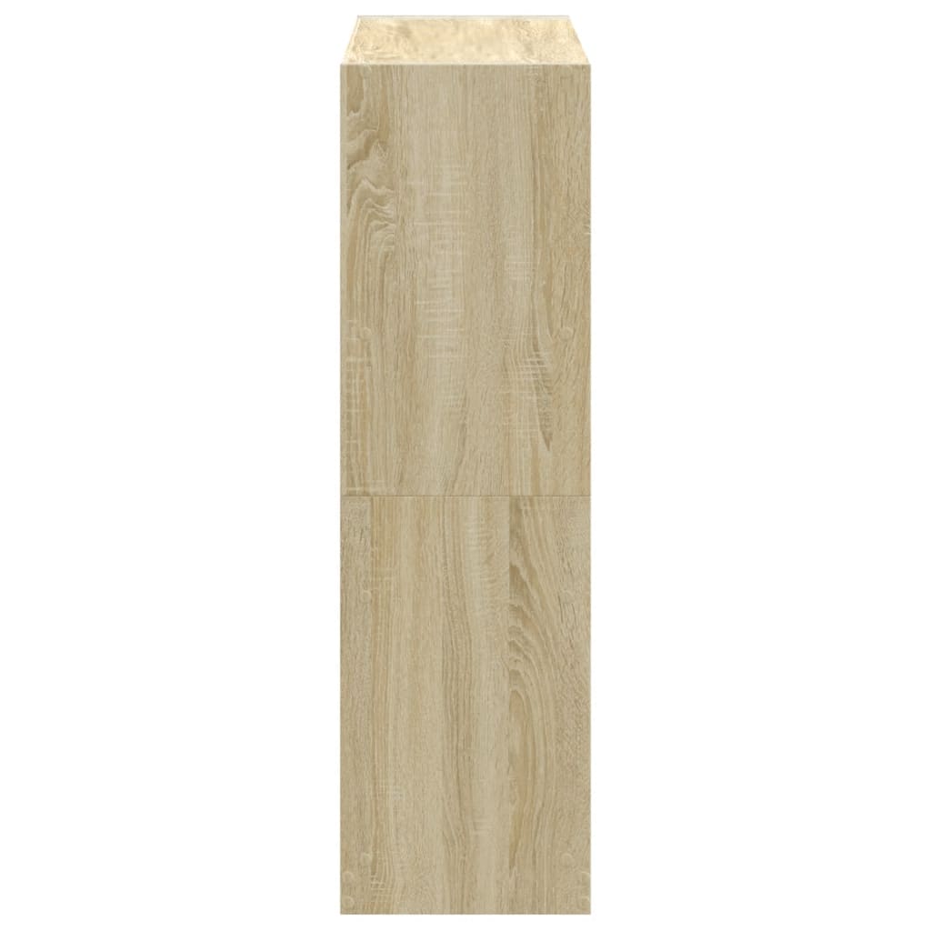 Libreria Rovere Sonoma 102x32x108 cm in Legno Multistrato | homemem39
