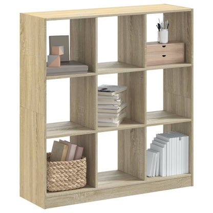 Libreria Rovere Sonoma 102x32x108 cm in Legno Multistrato | homemem39