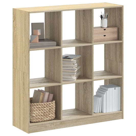 Libreria Rovere Sonoma 102x32x108 cm in Legno Multistrato | homemem39