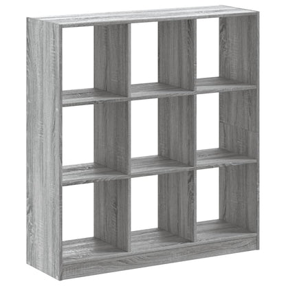 Libreria Grigio Sonoma 102x32x108 cm in Legno Multistrato | homemem39