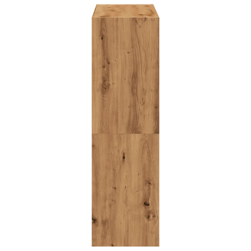 Libreria Rovere Artigianale 102x32x108 cm in Legno Multistrato | homemem39