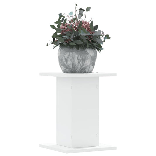 Supporti per Piante 2 pz Bianchi 30x30x40cm Legno Multistrato - homemem39