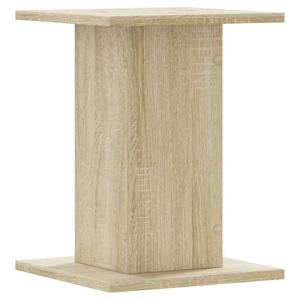 Supporti per Piante 2 pz Rovere Sonoma 17x17x60cm in Truciolato | homemem39