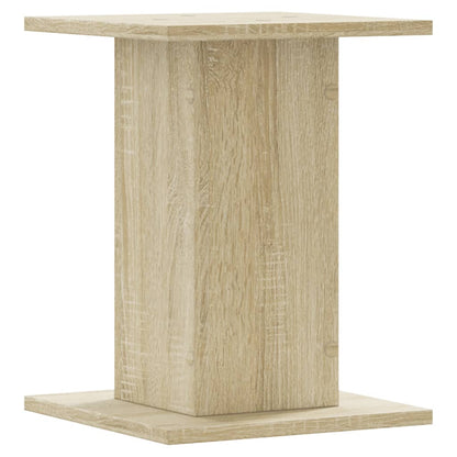 Supporti per Piante 2 pz Rovere Sonoma 17x17x60cm in Truciolato | homemem39