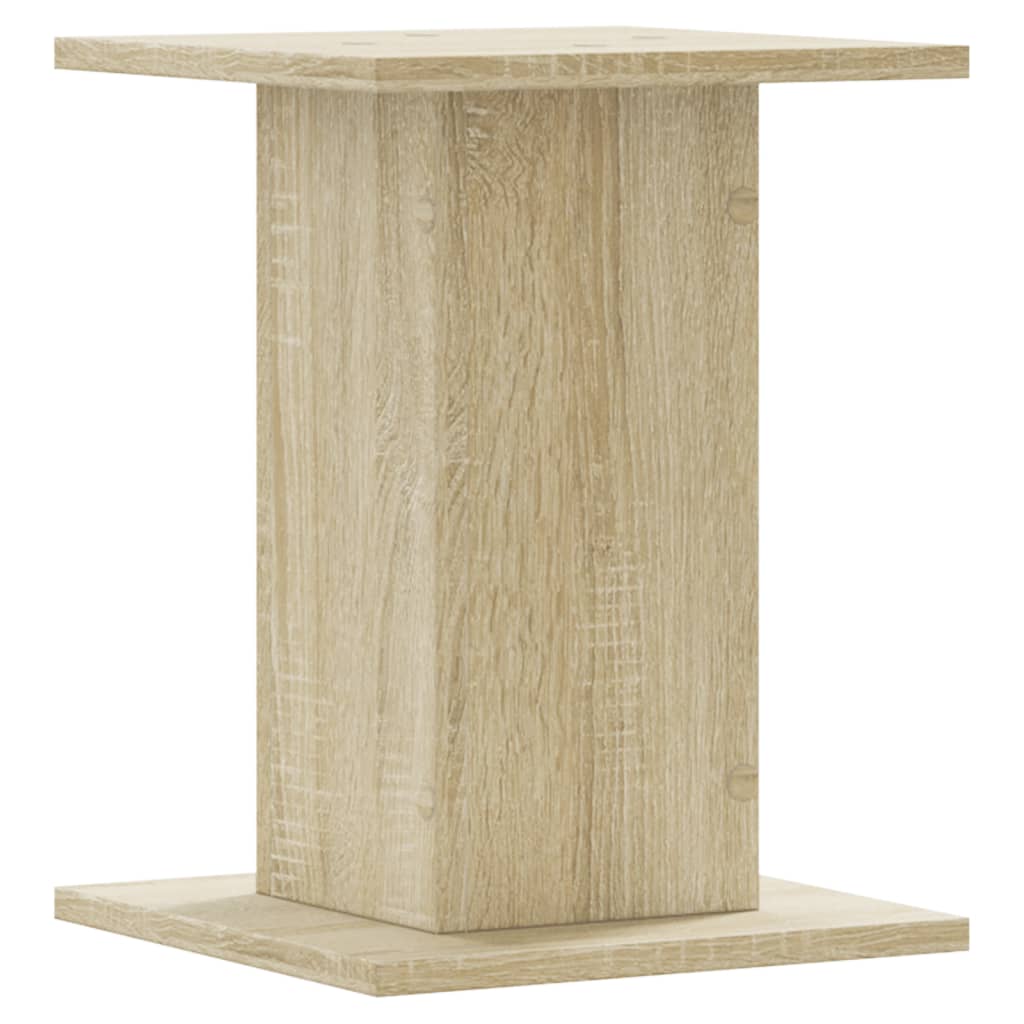 Supporti per Piante 2 pz Rovere Sonoma 17x17x60cm in Truciolato - homemem39