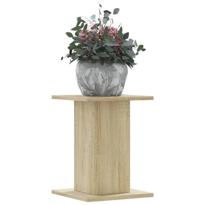 Supporti per Piante 2 pz Rovere Sonoma 17x17x60cm in Truciolato | homemem39