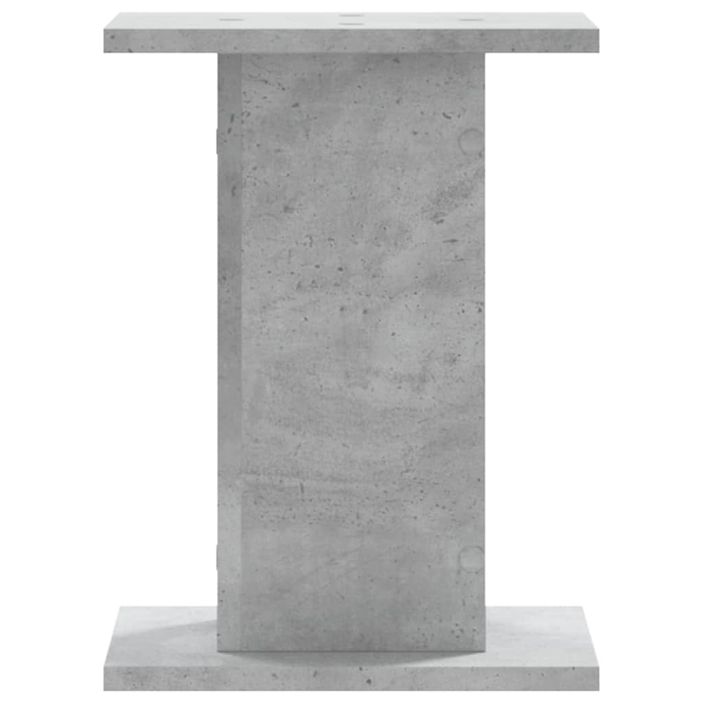 Supporti per Piante 2 pz Grigio Cemento 30x30x50 cm Truciolato | homemem39