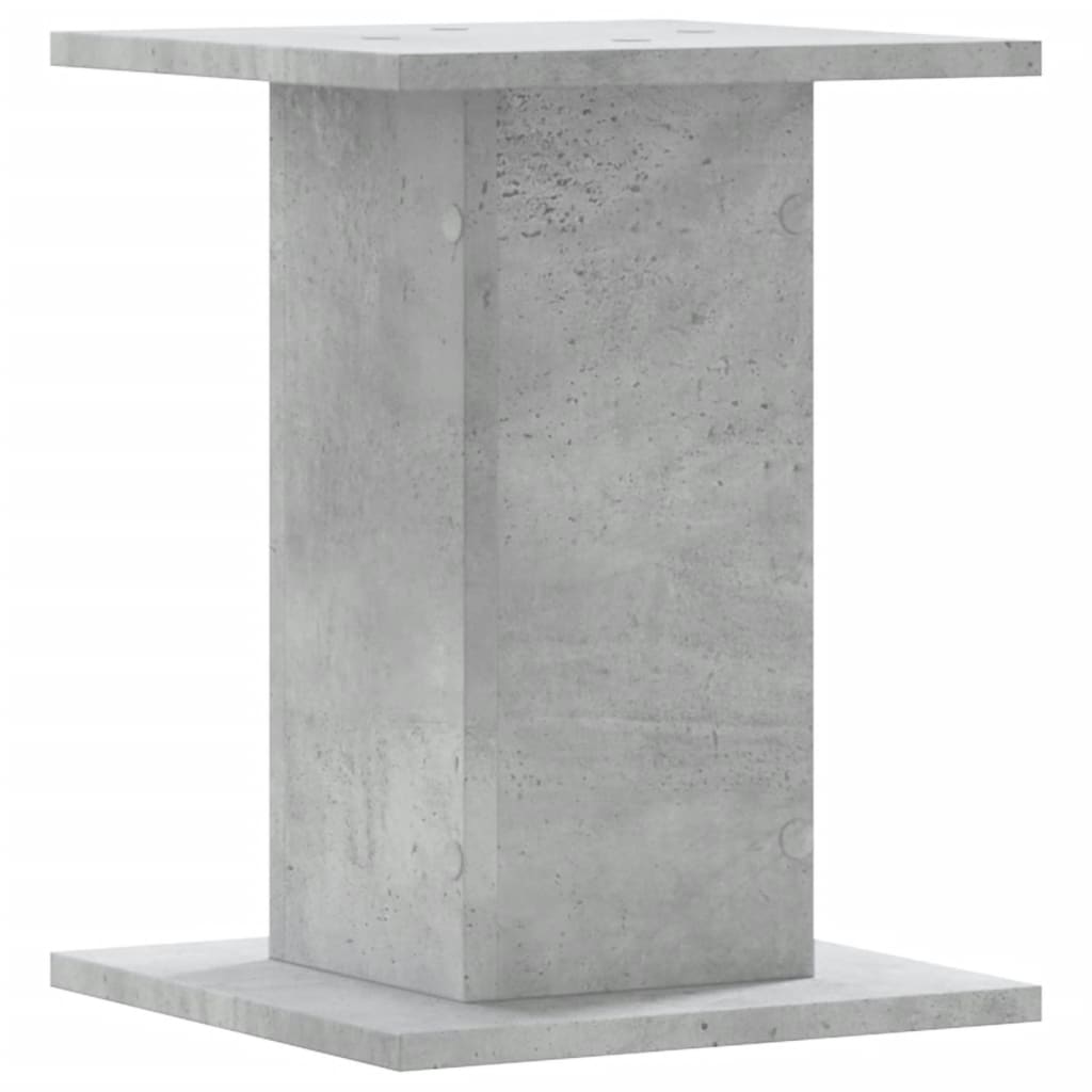 Supporti per Piante 2 pz Grigio Cemento 30x30x50 cm Truciolato | homemem39