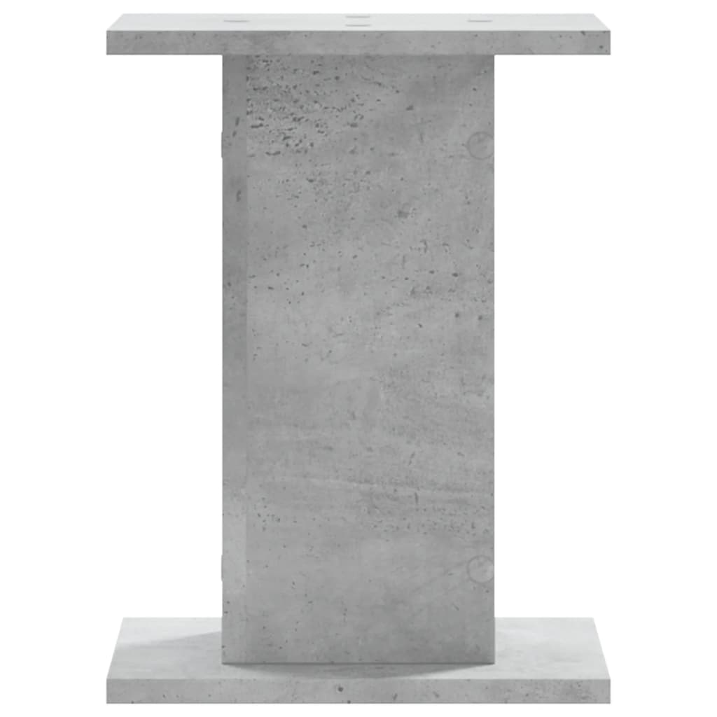 Supporti per Piante 2 pz Grigio Cemento 30x30x50 cm Truciolato | homemem39