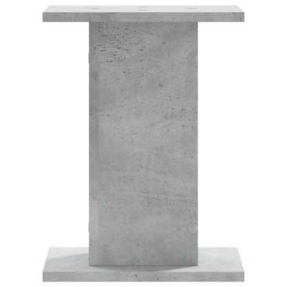 Supporti per Piante 2 pz Grigio Cemento 30x30x50 cm Truciolato | homemem39