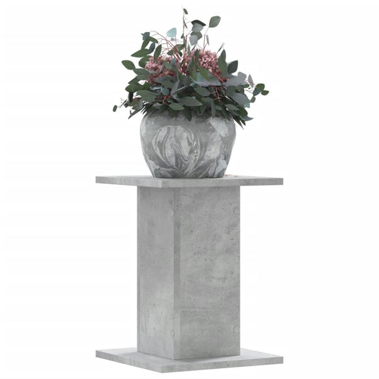 Supporti per Piante 2 pz Grigio Cemento 30x30x50 cm Truciolato - homemem39
