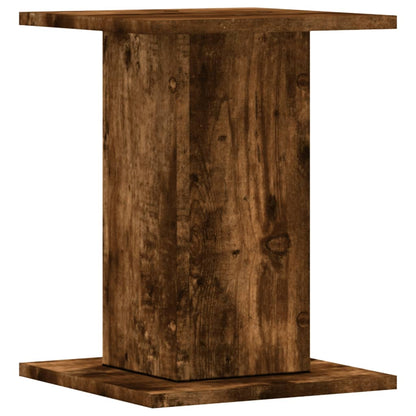 Supporti per Piante 2 pz Rovere Fumo 30x30x40 cm in Truciolato - homemem39