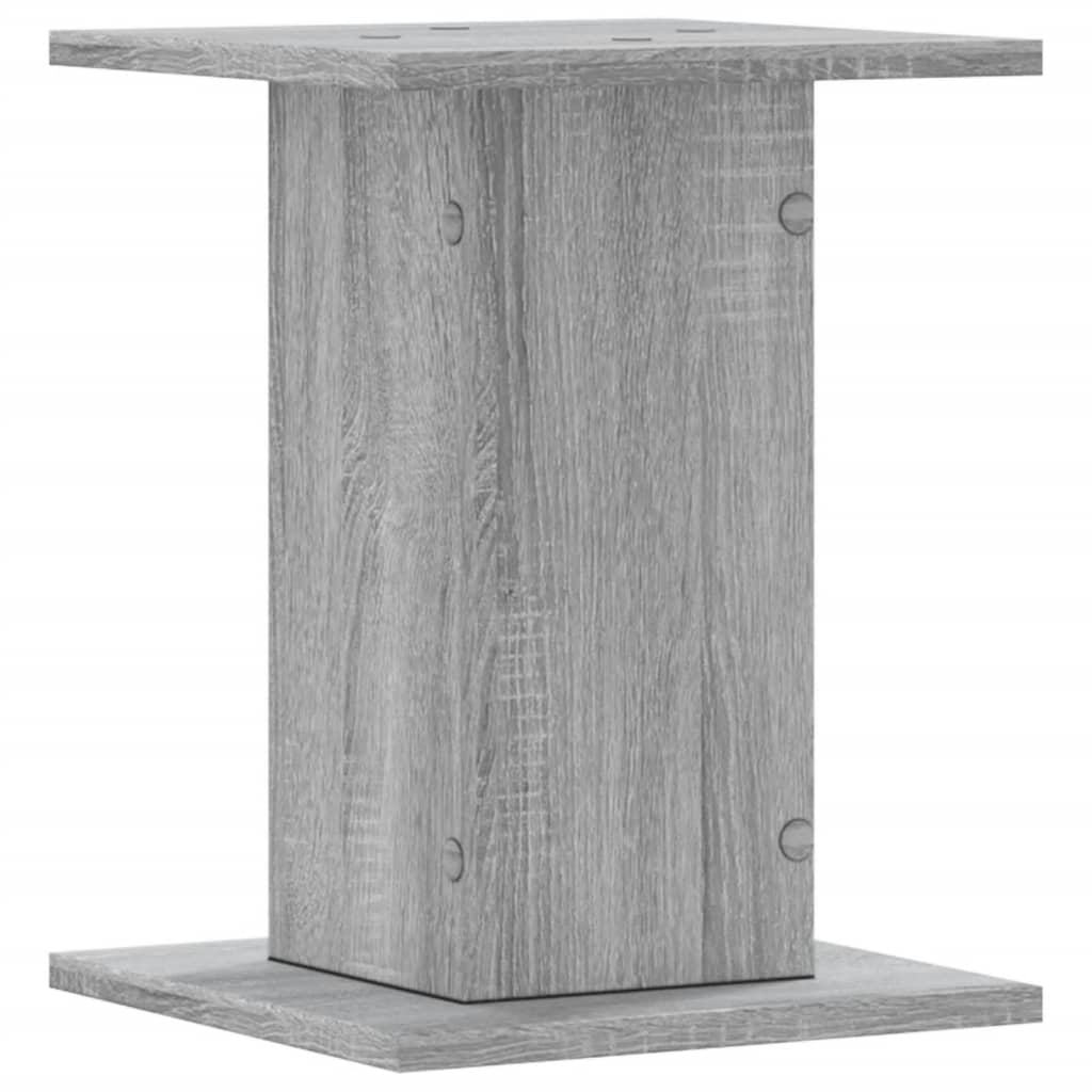 Supporti per Piante 2 pz Grigio Sonoma 30x30x40cm in Truciolato - homemem39