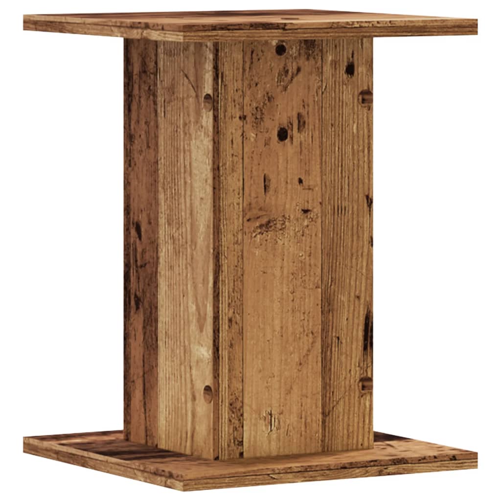 Supporti per Piante 2 pz Legno Vecchio 30x30x40 cm Truciolato - homemem39