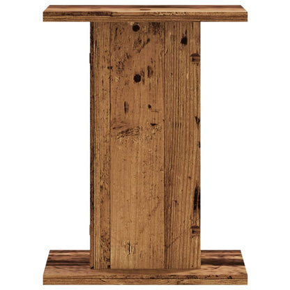 Supporti per Piante 2 pz Legno Vecchio 30x30x40 cm Truciolato - homemem39