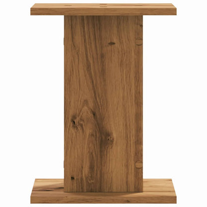 Supporti Piante 2 pz Rovere Artigianale 30x30x40 cm Truciolato - homemem39