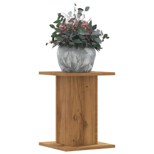 Supporti Piante 2 pz Rovere Artigianale 30x30x40 cm Truciolato - homemem39
