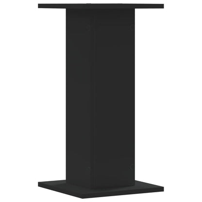 Supporti per Piante 2 pz Neri 30x30x60 cm Legno Multistrato - homemem39