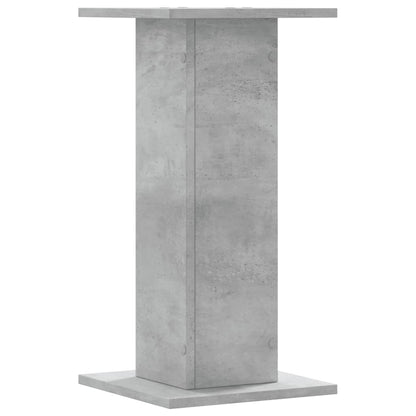 Supporti per Piante 2 pz Grigio Cemento 30x30x60 cm Truciolato