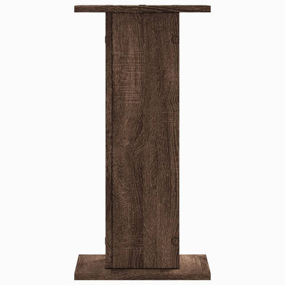 Supporti per Piante 2 pz Rovere Marrone 30x30x60 cm Truciolato - homemem39