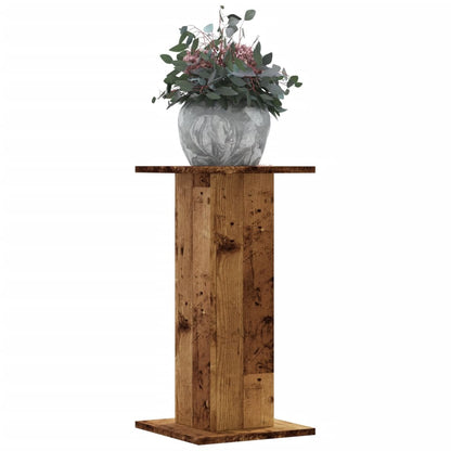 Supporti per Piante 2 pz Legno Vecchio 30x30x60 cm Truciolato - homemem39