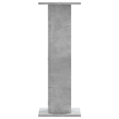 Supporti per Piante 2 pz Grigio Cemento 30x30x80 cm Truciolato