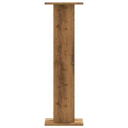Supporti Piante 2 pz Rovere Artigianale 30x30x95 cm Truciolato - homemem39