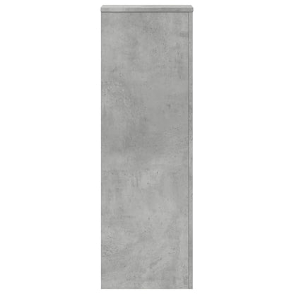 Supporti per Piante 2 pz Grigio Cemento 33x33x100cm Multistrato | homemem39
