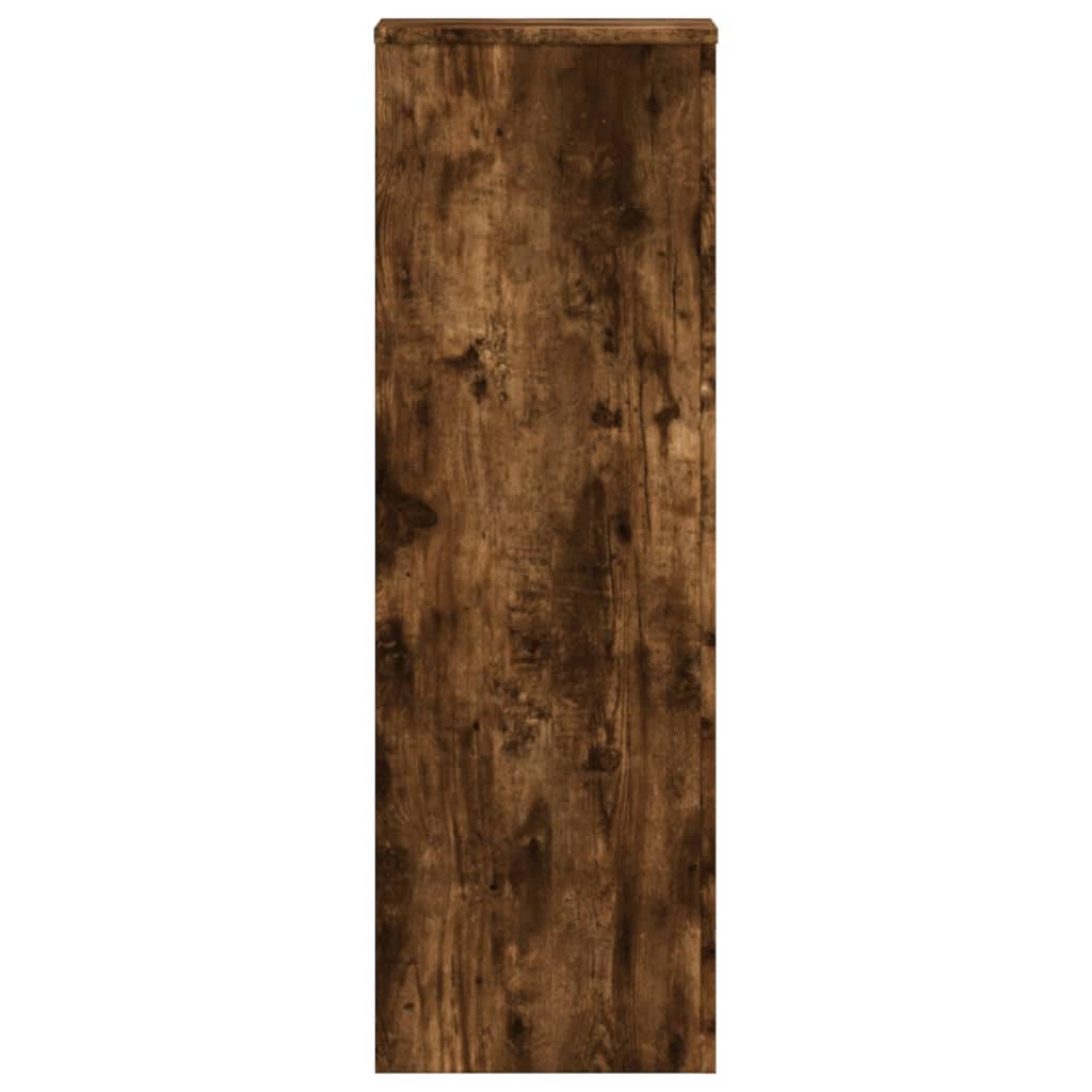 Supporti per Piante 2 pz Rovere 33x33x100 cm Legno Multistrato | homemem39