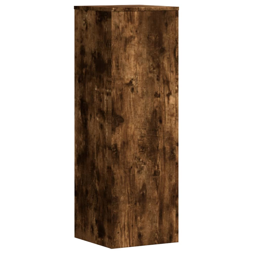 Supporti per Piante 2 pz Rovere 33x33x100 cm Legno Multistrato | homemem39