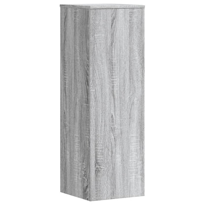 Supporti per Piante 2 pz Grigio Sonoma 33x33x100 cm Multistrato - homemem39
