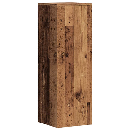 Supporti per Piante 2 pz Legno Vecchio 33x33x100 cm Multistrato | homemem39