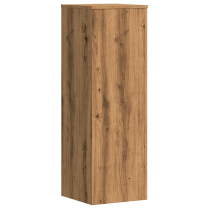 Supporti Piante 2 pz Rovere Artigianale 33x33x100cm Multistrato - homemem39