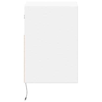 Comodino a Parete con Luci LED Bianco | homemem39