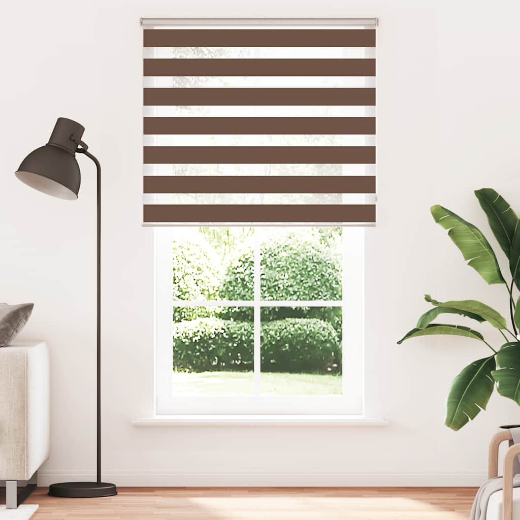 Tenda a Rullo Zebra Larghezza Tessuto 130,9 cm Poliestere