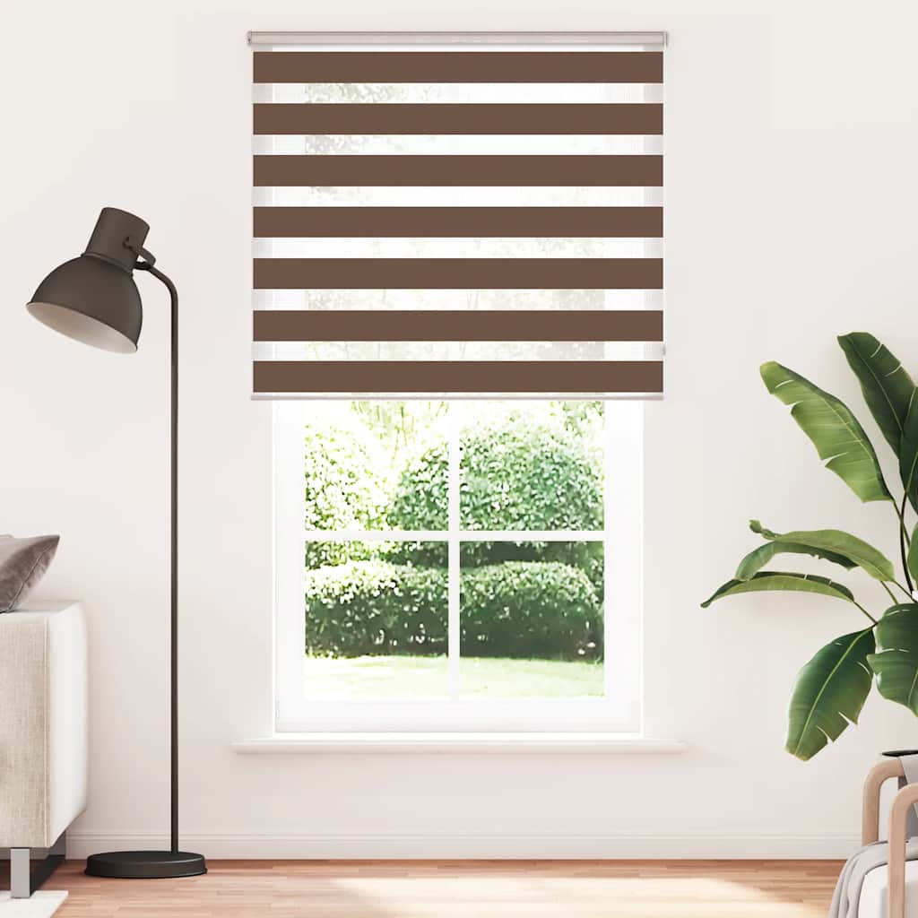 Tenda a Rullo Zebra Larghezza Tessuto 130,9 cm Poliestere