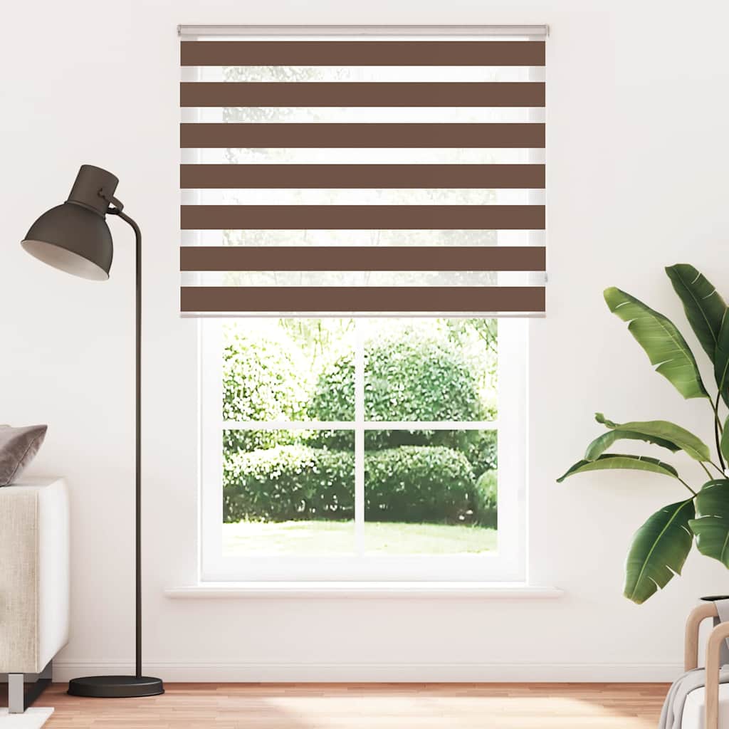 Tenda a Rullo Zebra Larghezza Tessuto 135,9 cm Poliestere | homemem39